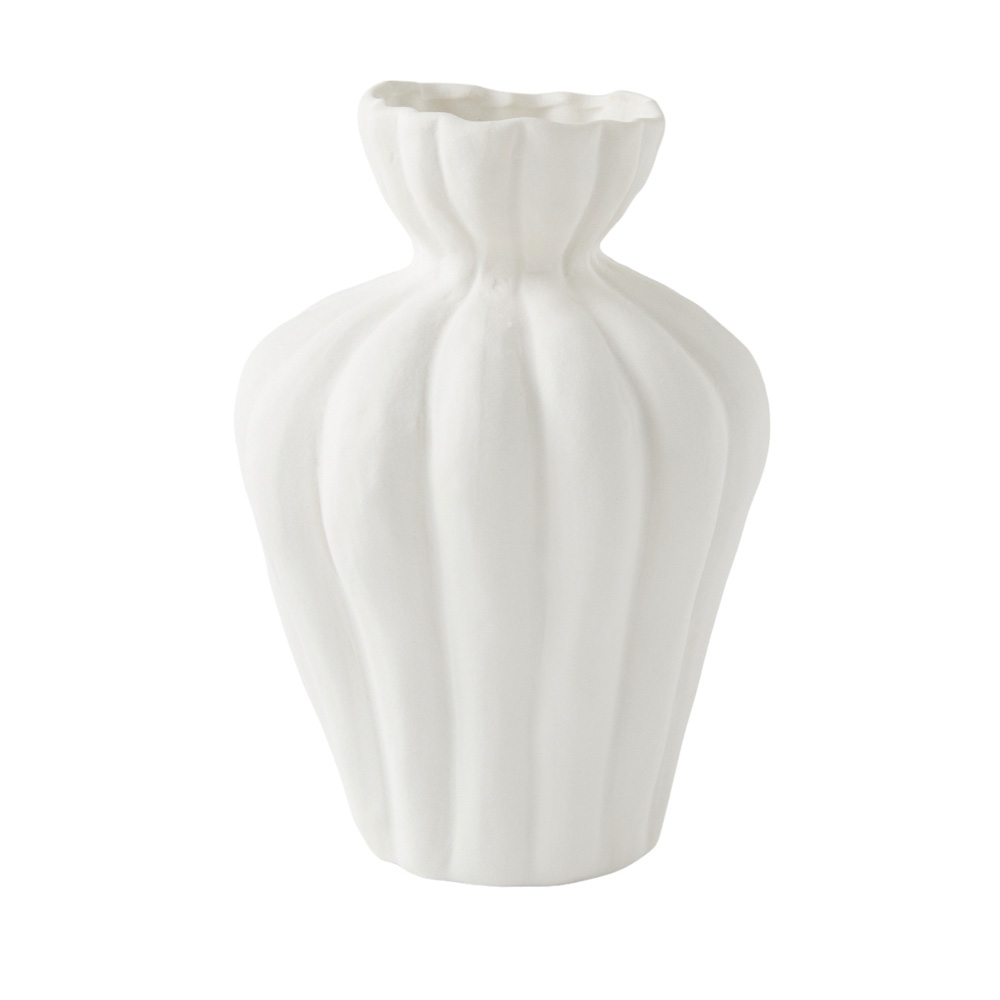 Willow White Large Vase Adairs