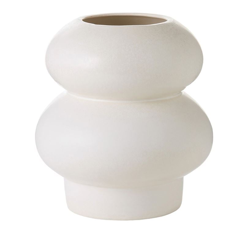 Rotunda Ivory Medium Vase