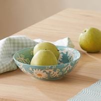 Fiore Teal Bowl