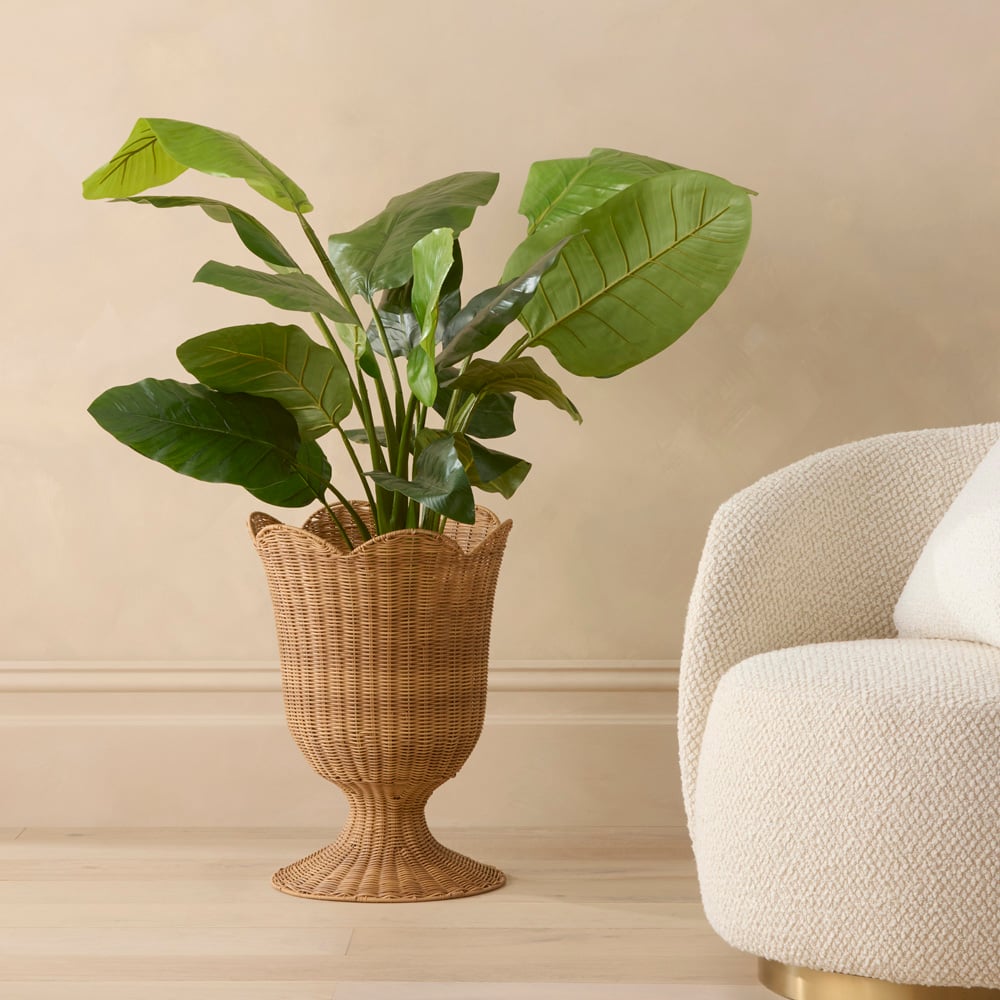 Marigold Natural Large Urn Basket Adairs