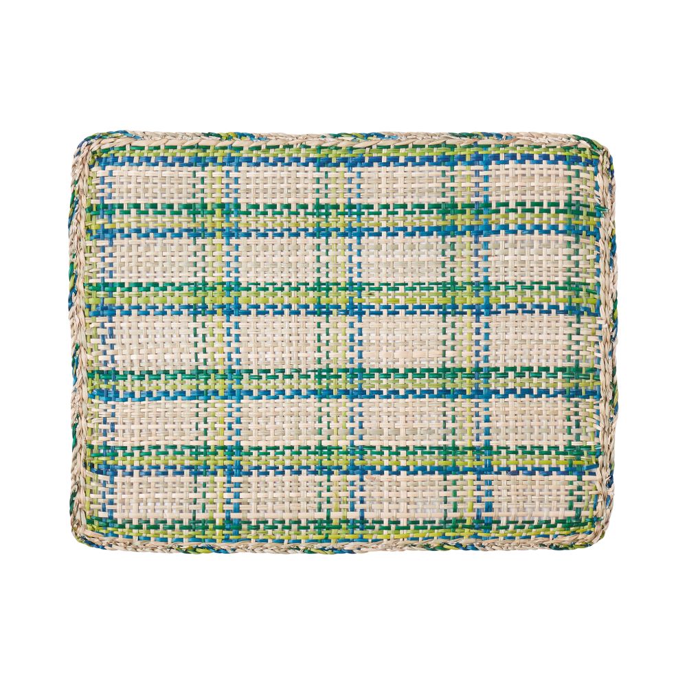 Malta Green Gingham Placemat Adairs