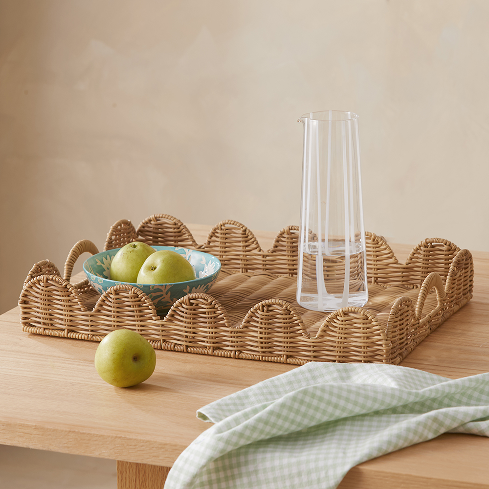 Clementine Natural Tray Adairs