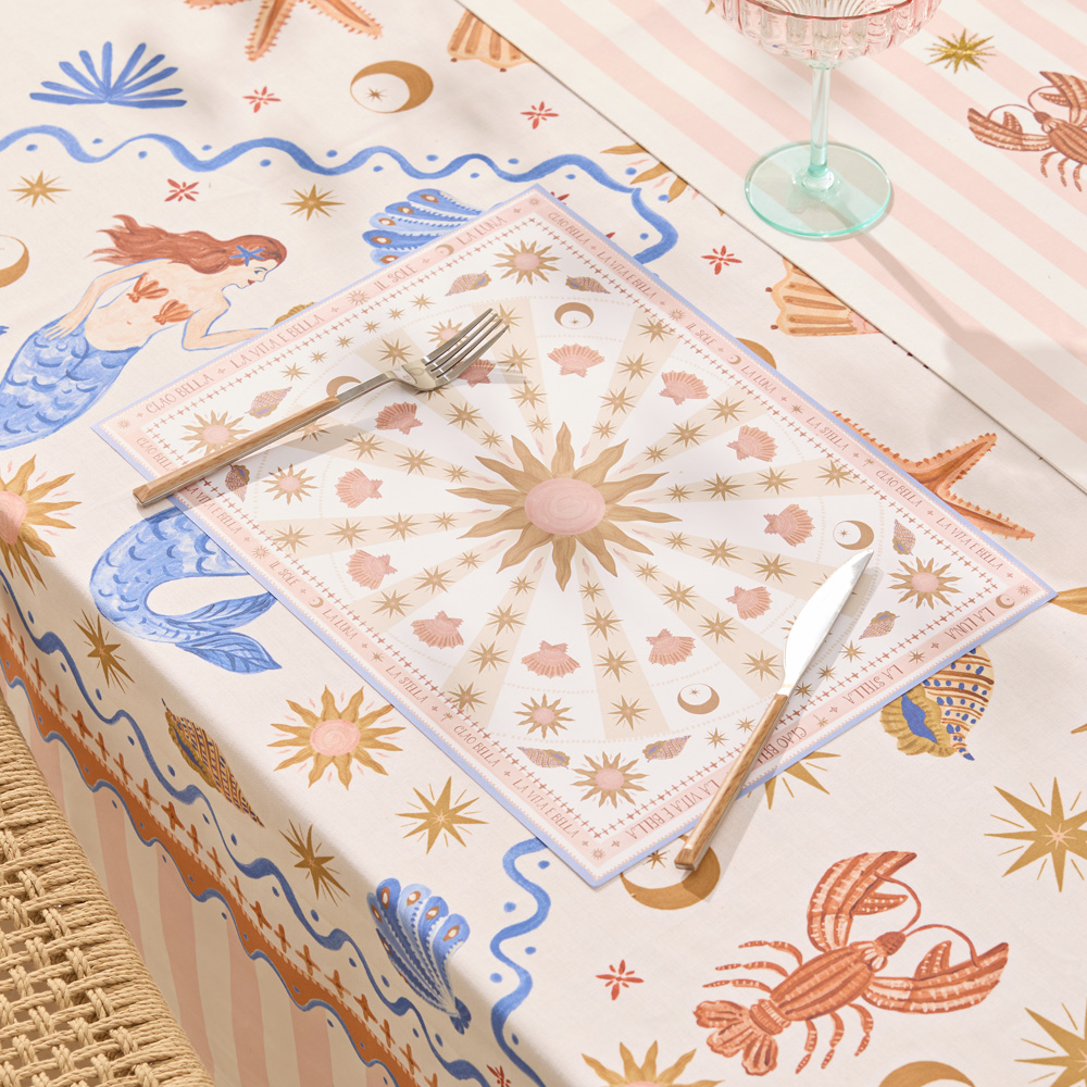 La Sirena Clay Paper Placemat Pack of 50 Adairs