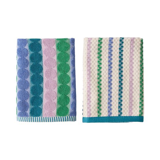 Mimi Jewels Cotton Bamboo Tea Towel Pack of 2