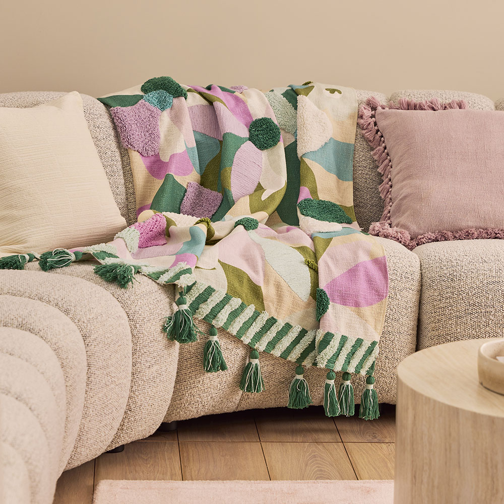 Chunky Knit Throw Adairs Pink Throw Throw Pillow Company Store