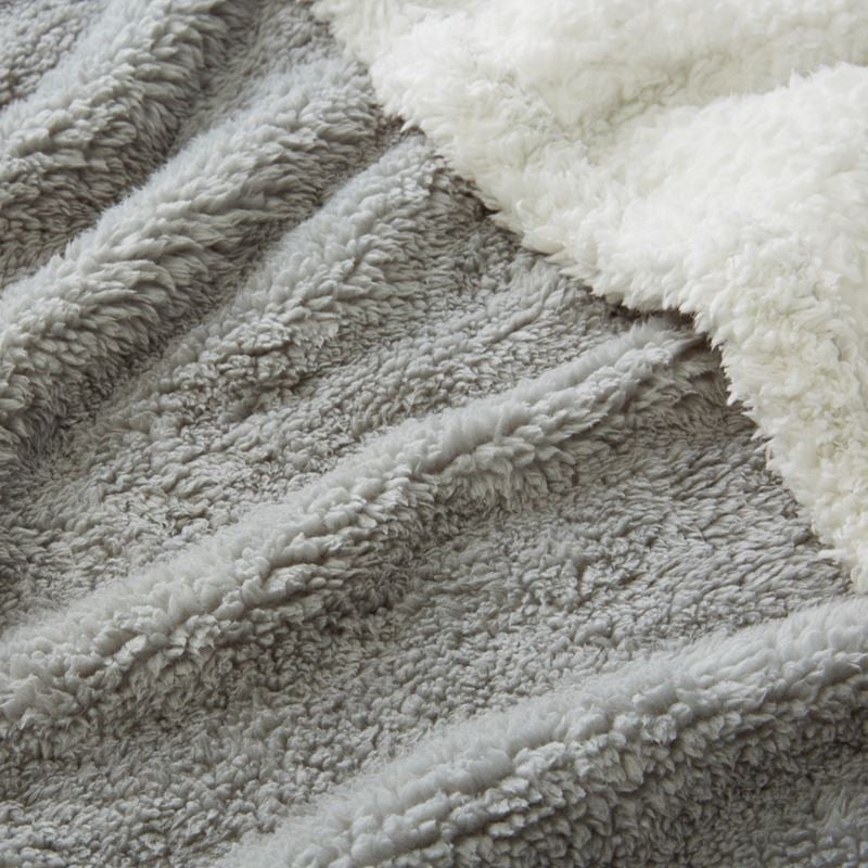 Kyrie Sage Ombre Fleece Blanket