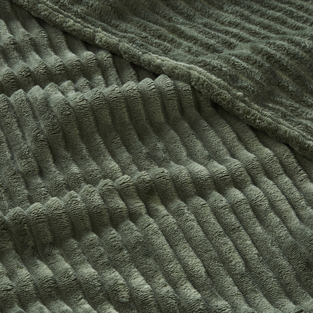 Lil Legs Ribbed Blanket - Green Star main image 0
