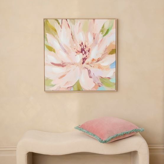 Kakadu Pastel Flower Canvas