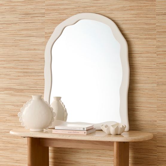 Winnie White Wall Arch Mirror
