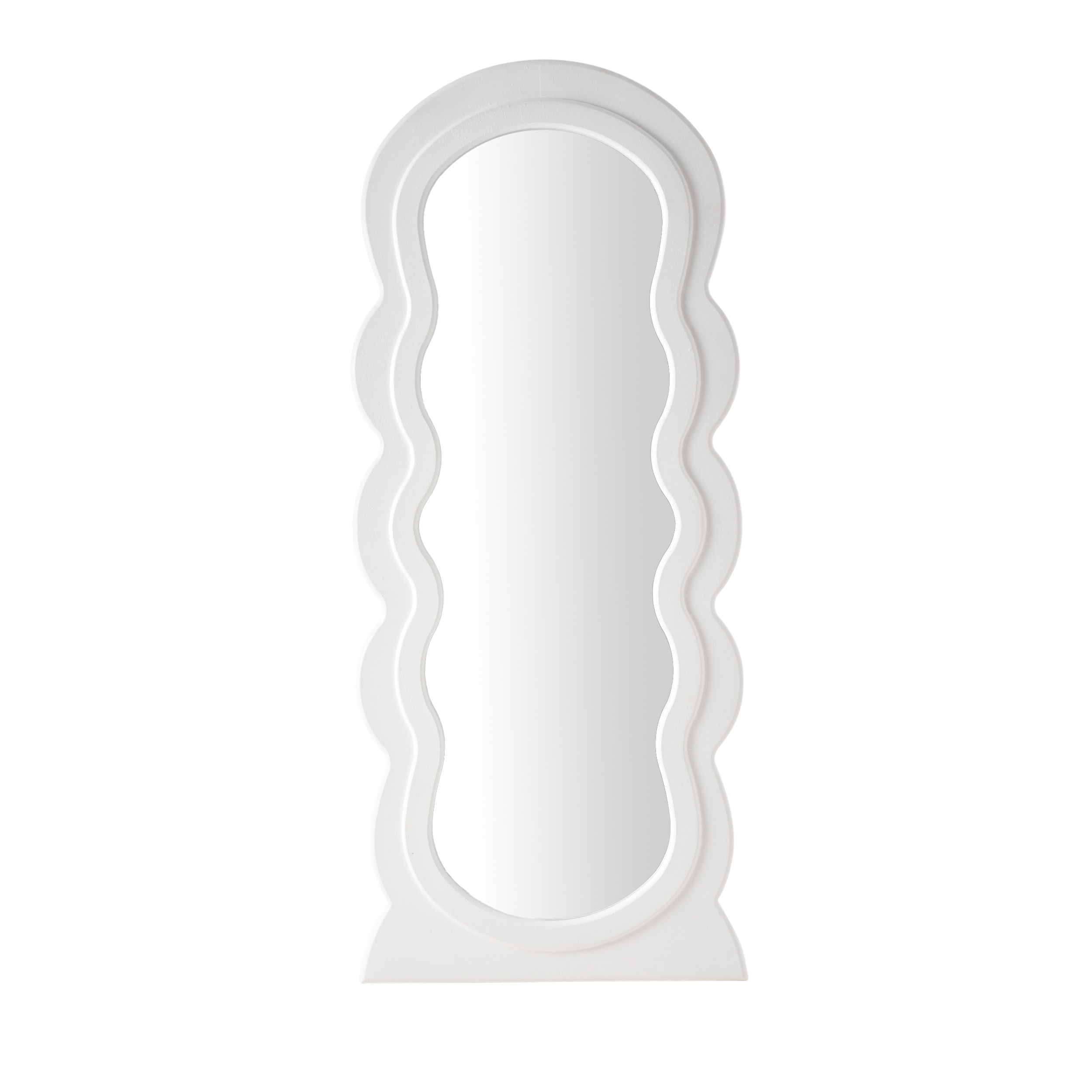 Ludo White Floor Mirror | Adairs