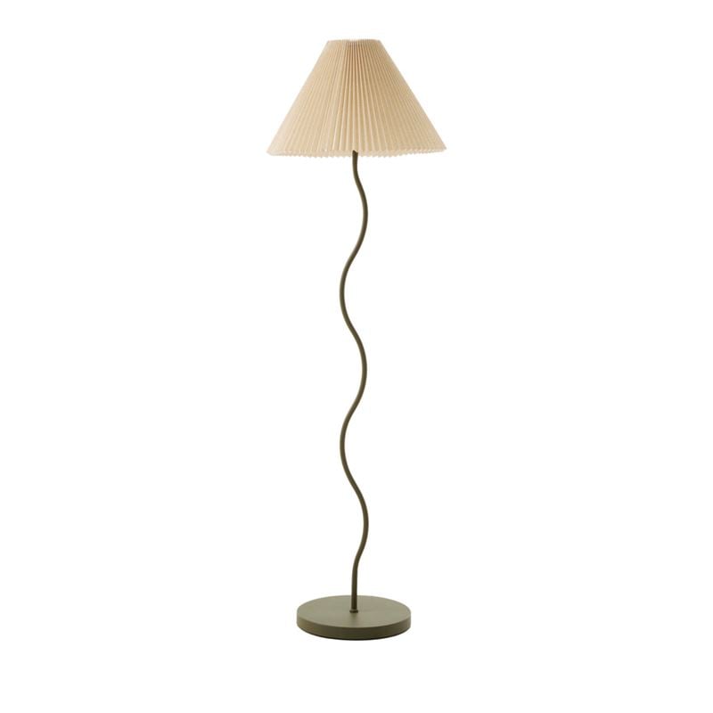 Catalina Forest & Linen Floor Light | Stylish Home Decor