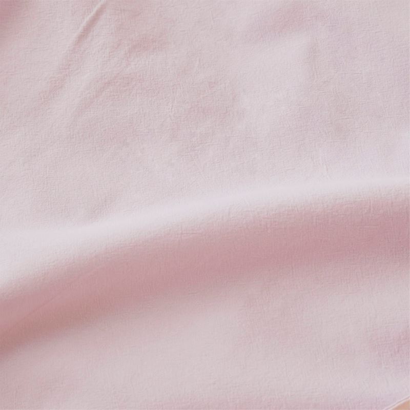 Adairs Kids - Stonewashed Cotton Pink Lavender Cot Quilt Cover Set | Adairs