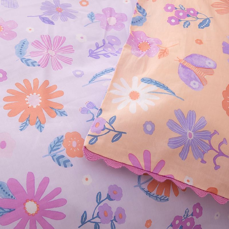 Marni Floral Butterscotch Quilt Cover Set