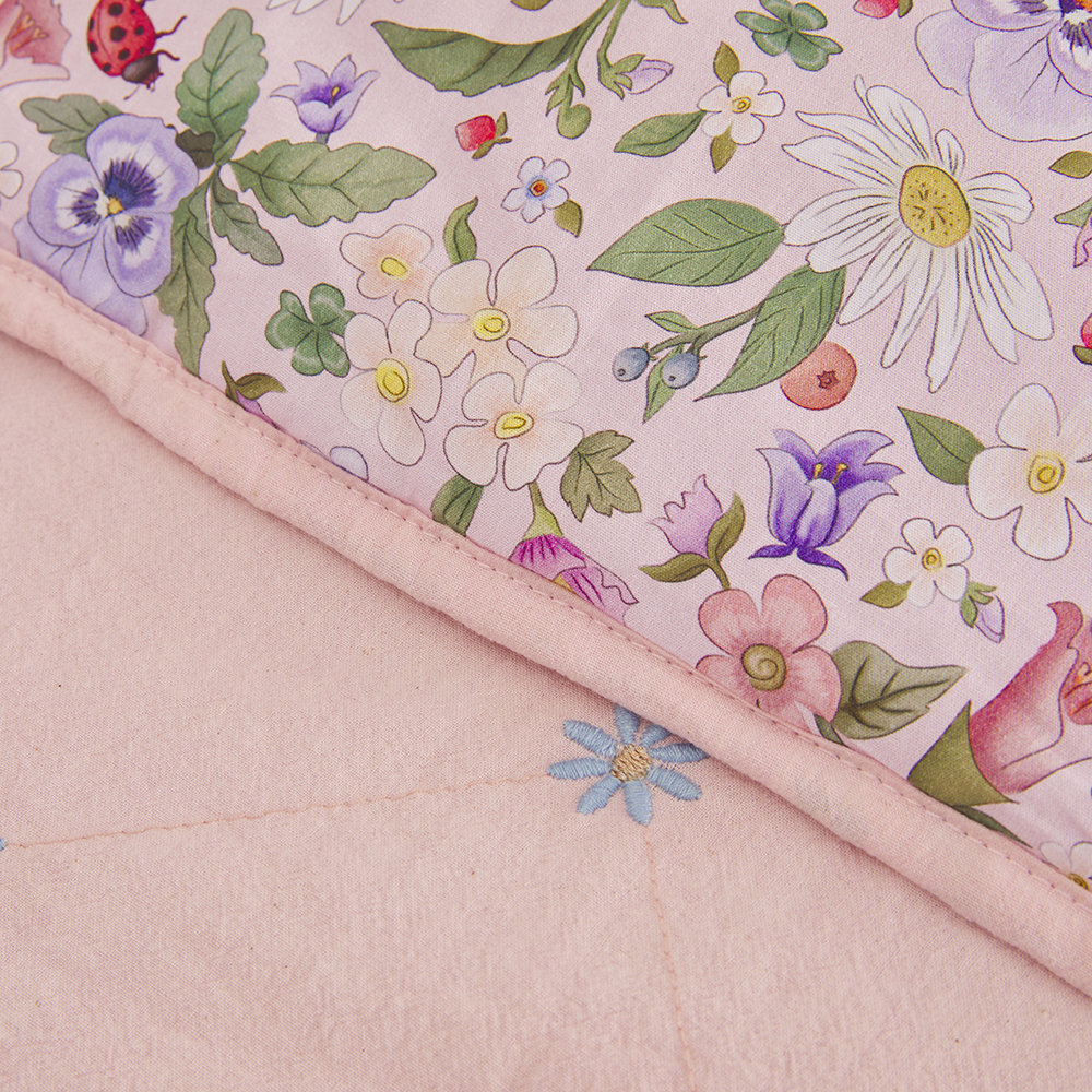 Fleur Harris Fairyland Dreamy Pink Coverlet | Adairs