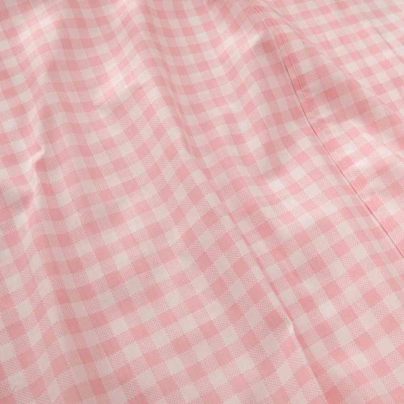 Rylee Ballet Pink Gingham Sheet Set