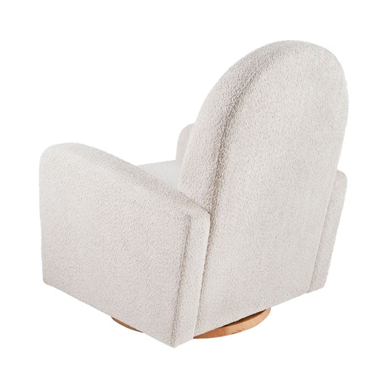 Swivel And Rock Natural Nursery Chair