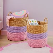 Taylor Pinks Storage Basket