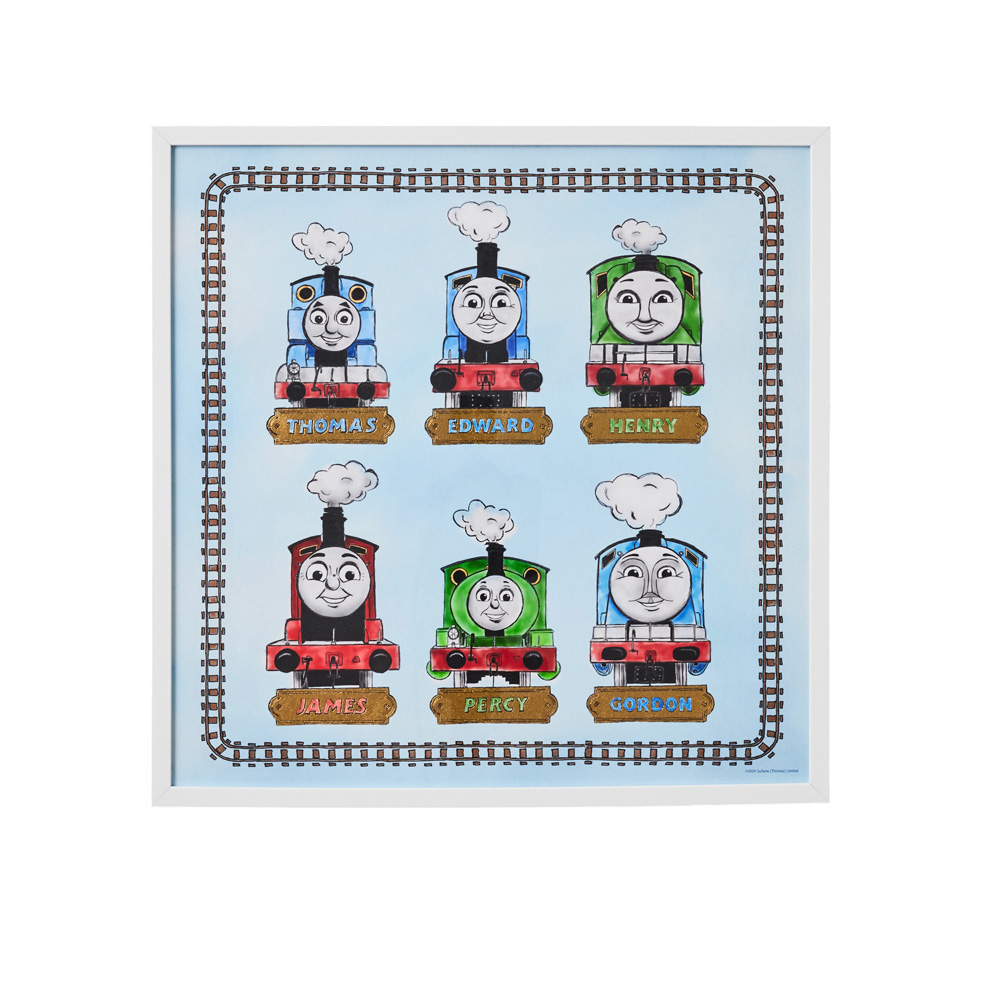 Mattel Thomas The Tank Engine Thomas and Friends Wall Art Adairs