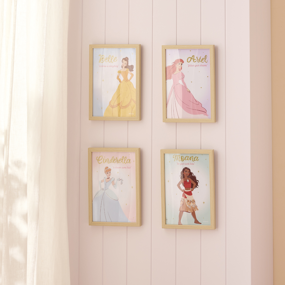 Disney Princess Wall Decor Little Princess Motivational Wall Art