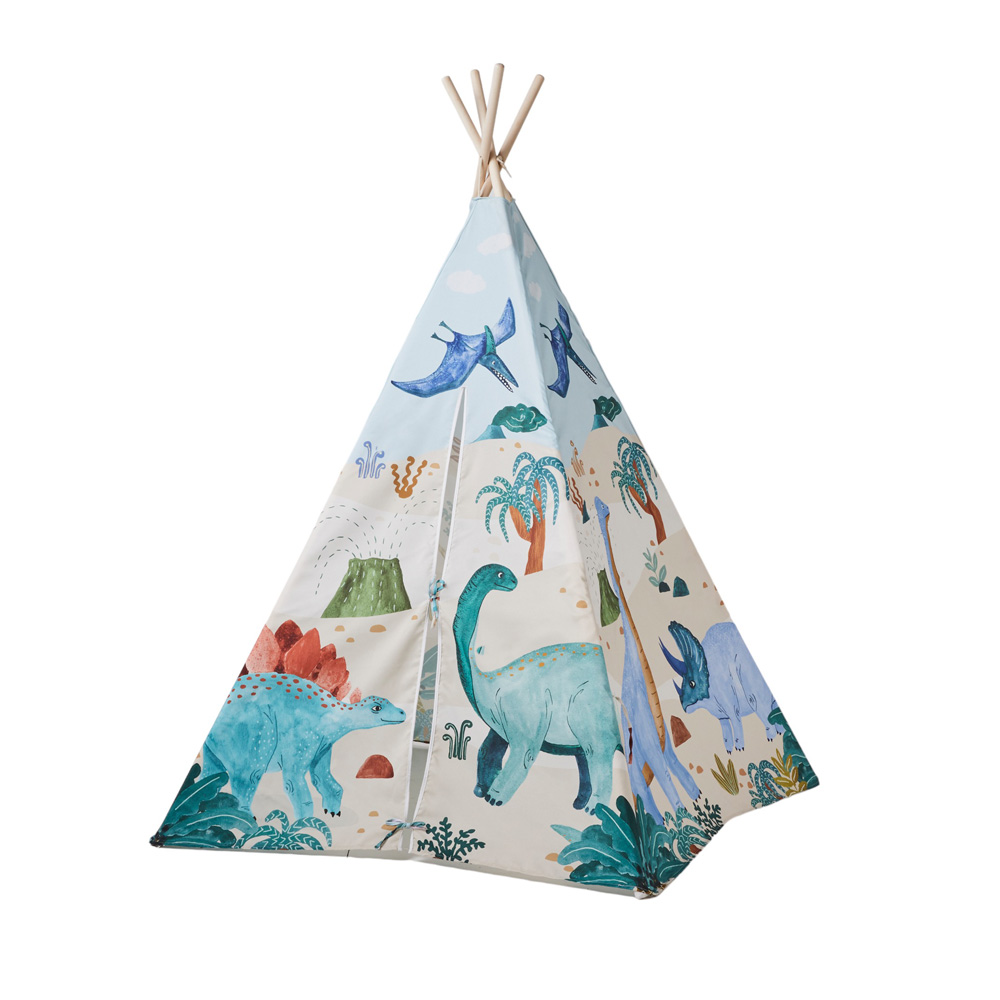 Adairs Kids Dinosaur Explore Teepee Adairs