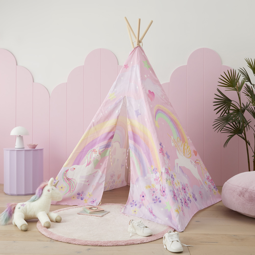 Unicorn teepee tent best sale