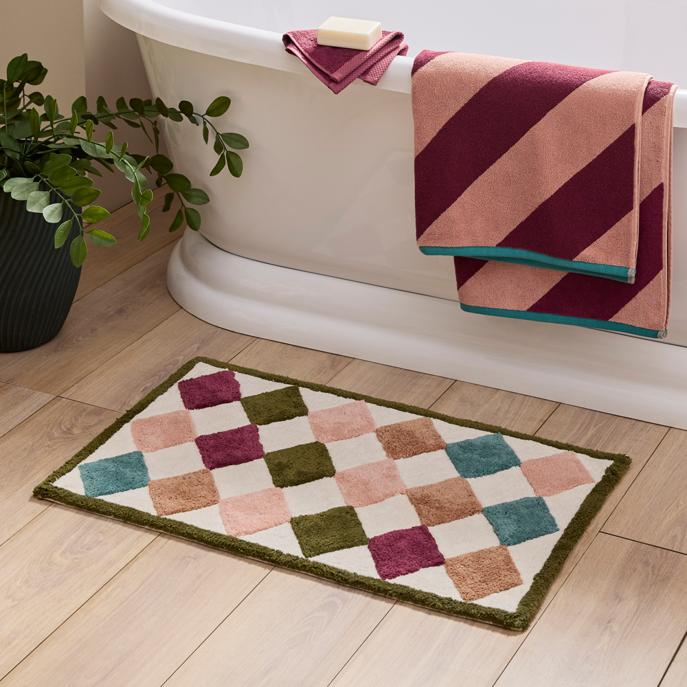 Harlequin Heritage Multi Bath Mat | Adairs