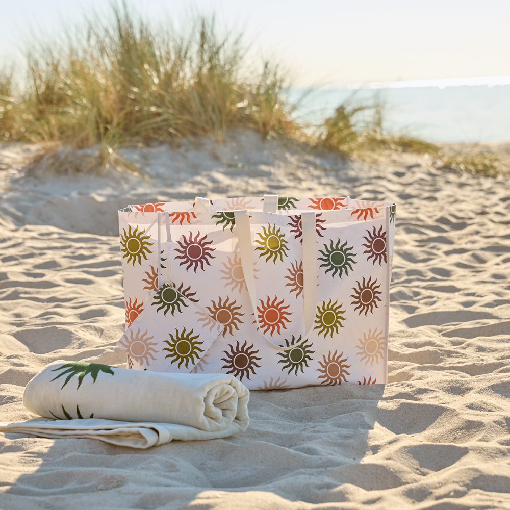 Large Studded Beach Tote main image 0