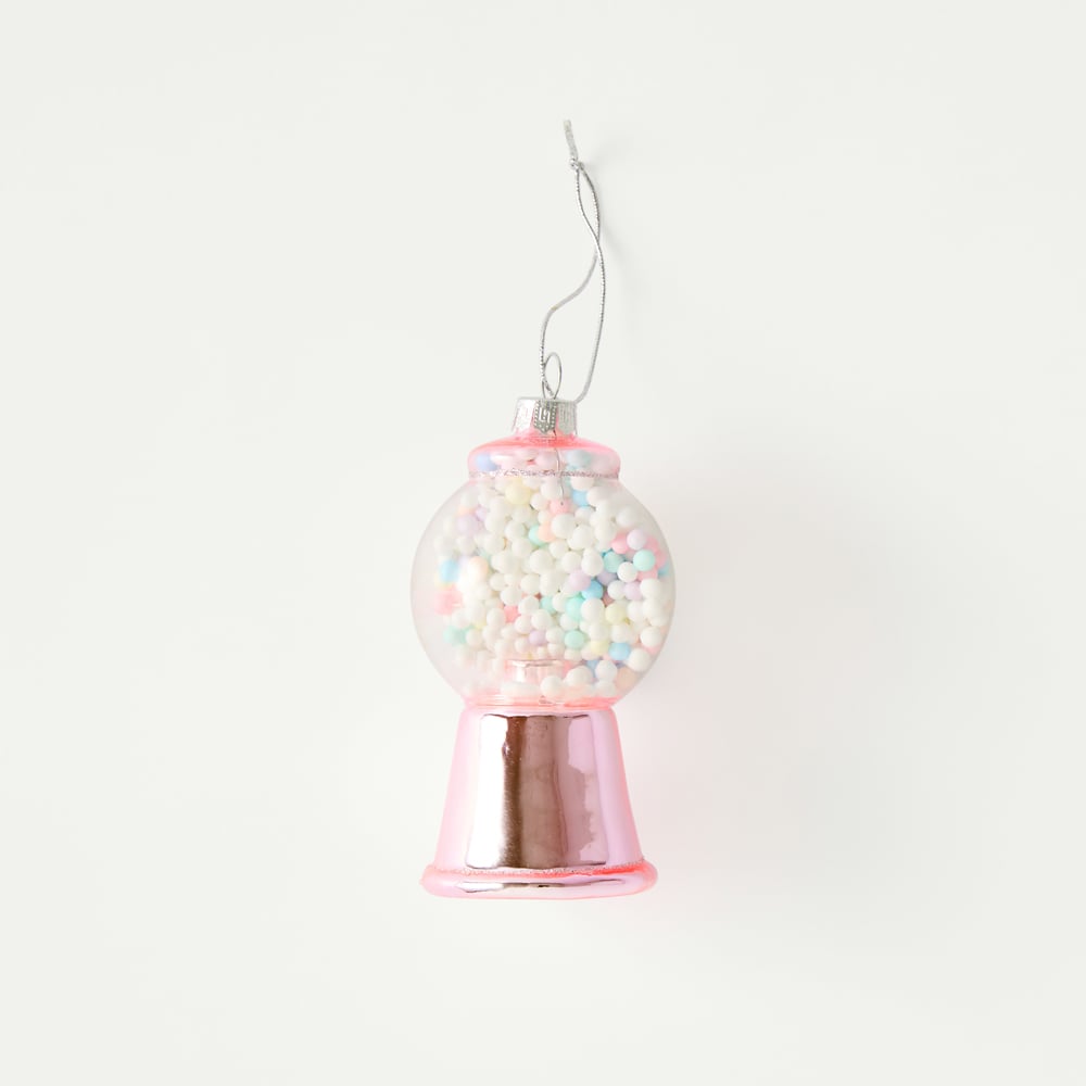 Vintage Glass Gumball Ornament