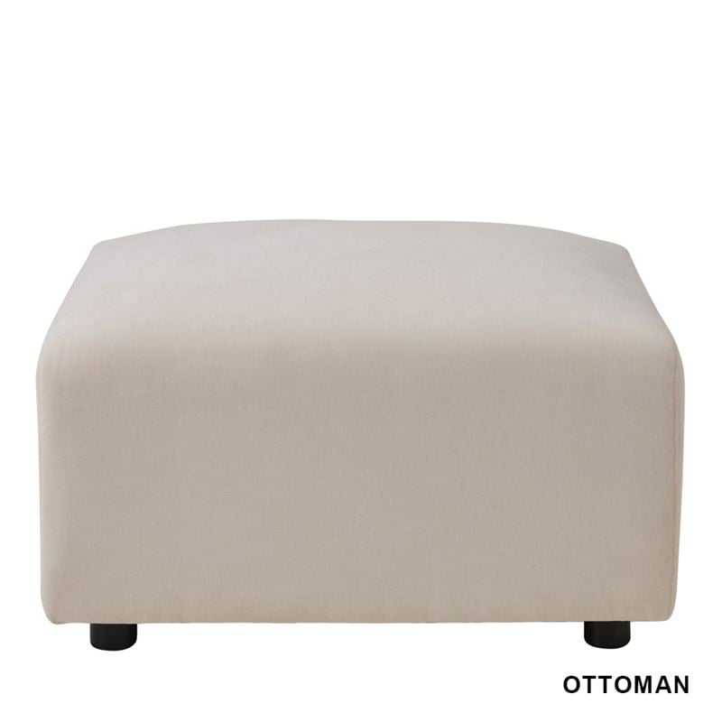 Lola Cream Modular Lounge - Customizable Sofa