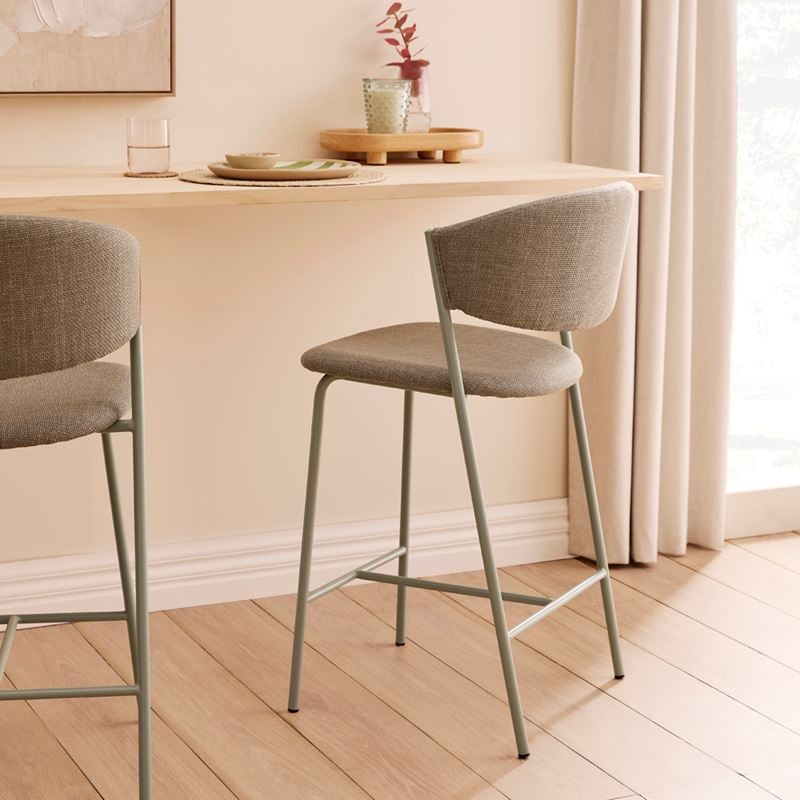 Malone Jade Counter Stool - Stylish Dining Seating