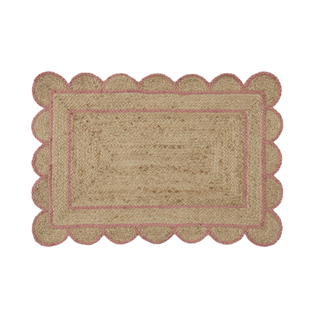 Figural Floor Mat- Scallop Shell