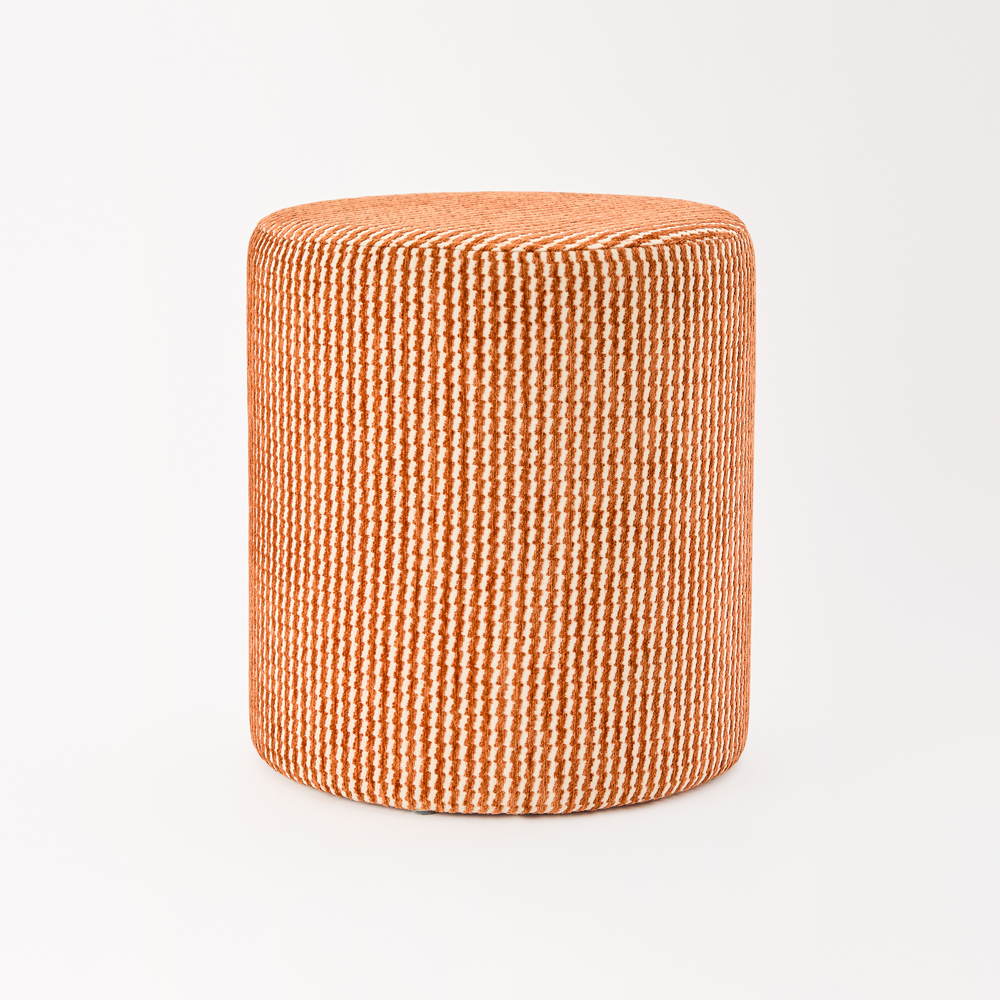 Ellis Rust Ottoman | Adairs