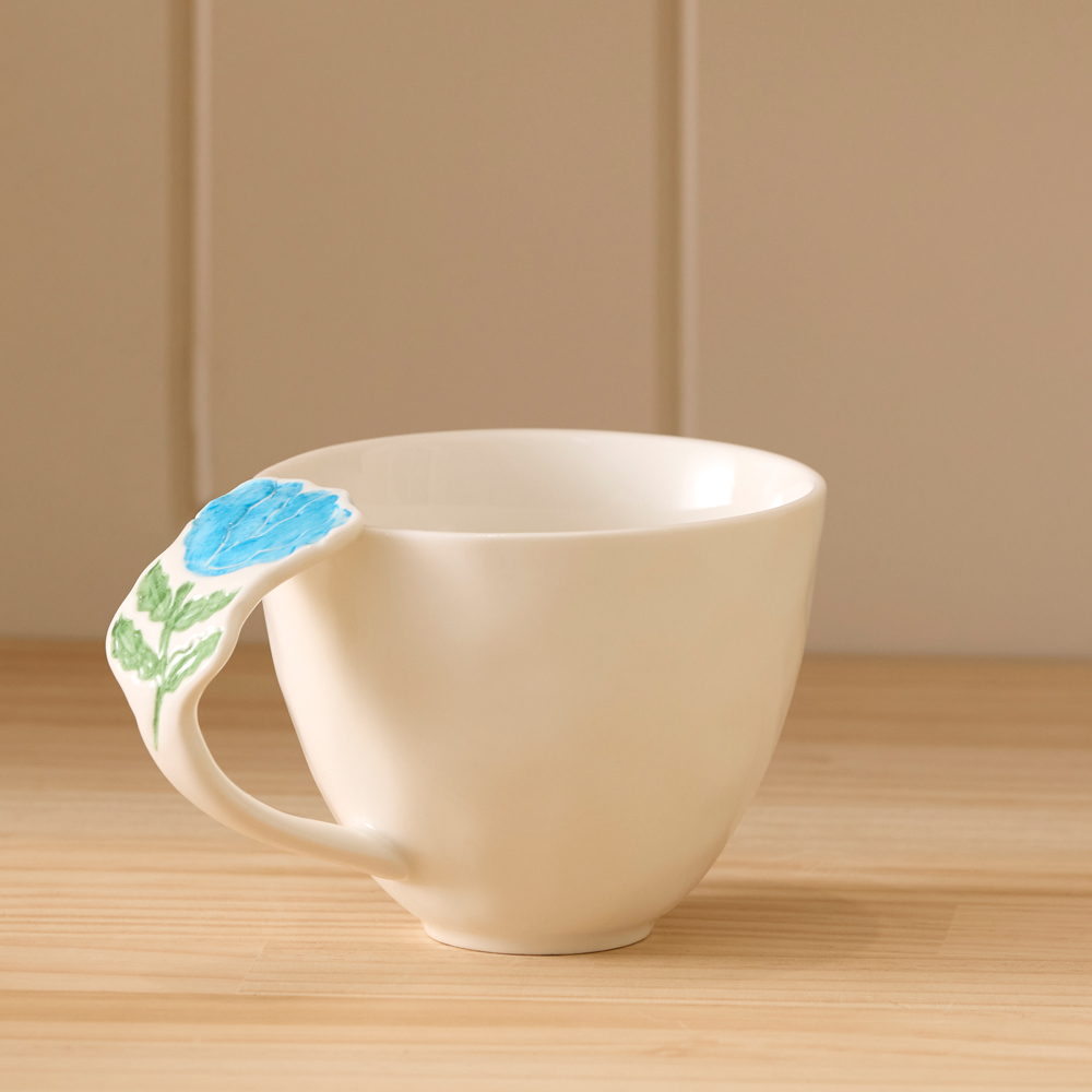 Flower Blue Mug | Adairs