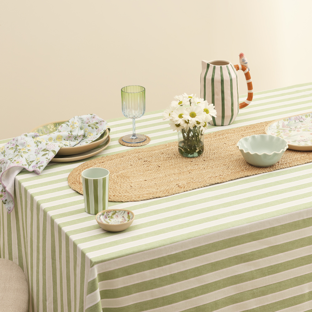 Siena Jute Natural Oblong Table Runner | Adairs