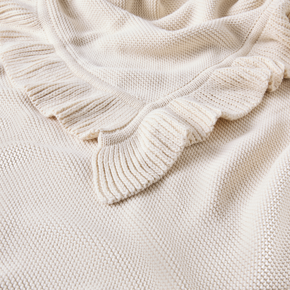 Elly Throw - Black & Natural