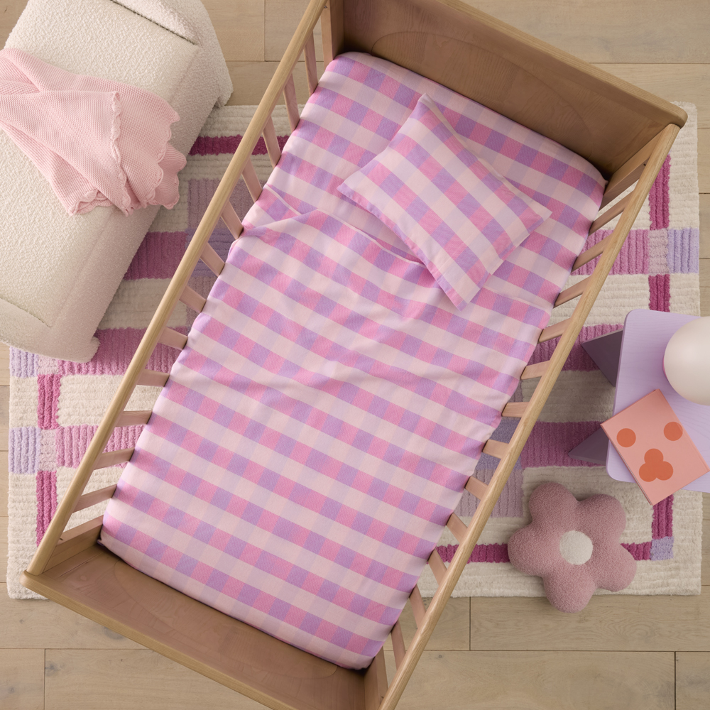 Flannelette Cot Sheet Set Flannelette Plain Dyed Cot Fitted Sheet