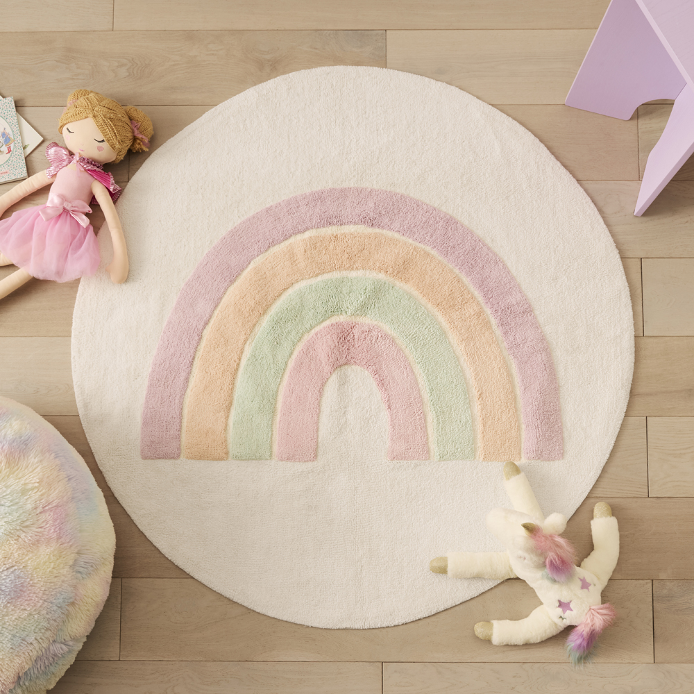 Rainbow Rocks Rug Adairs Kids - Rainbow Rug | Adairs