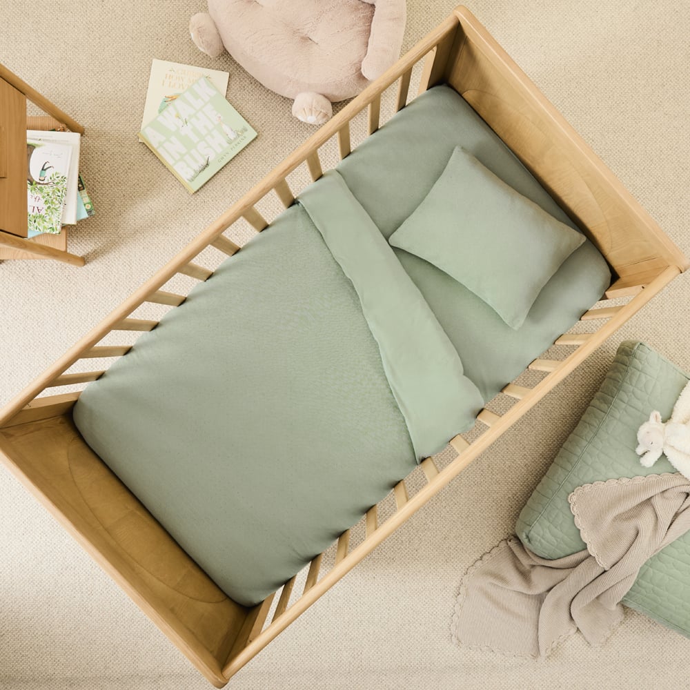 Cot Quilt Adairs Kids Quilt Cover Vintage Washed Linen Baby Cot