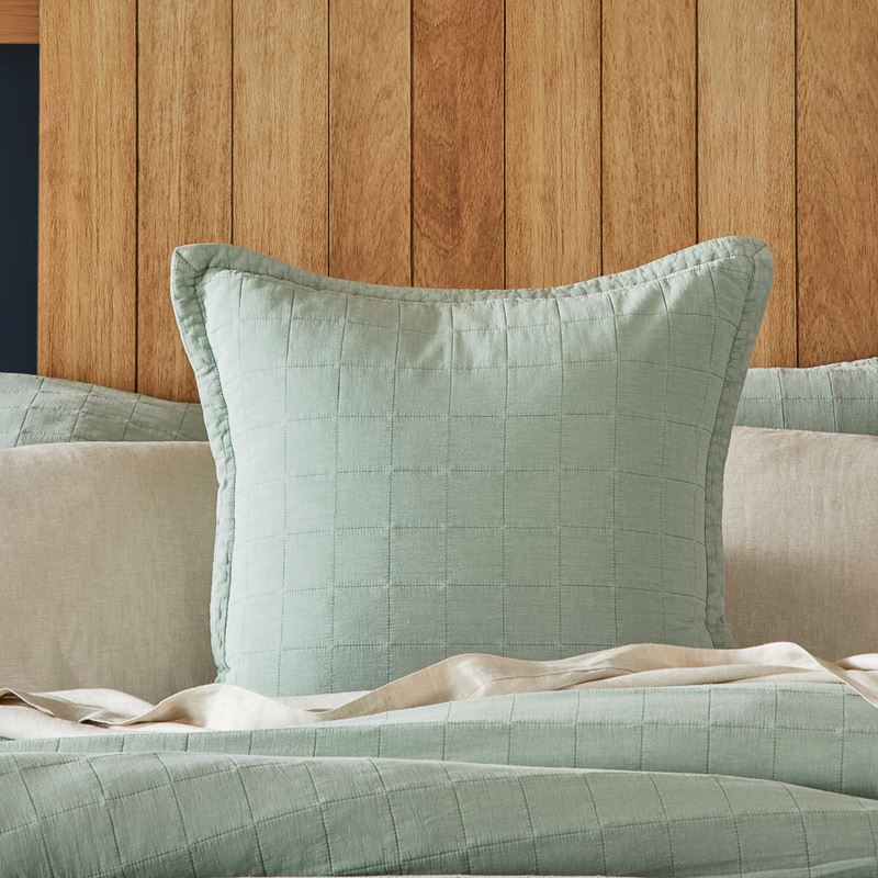 Mosman Eucalyptus Quilted Quilt Cover Separates