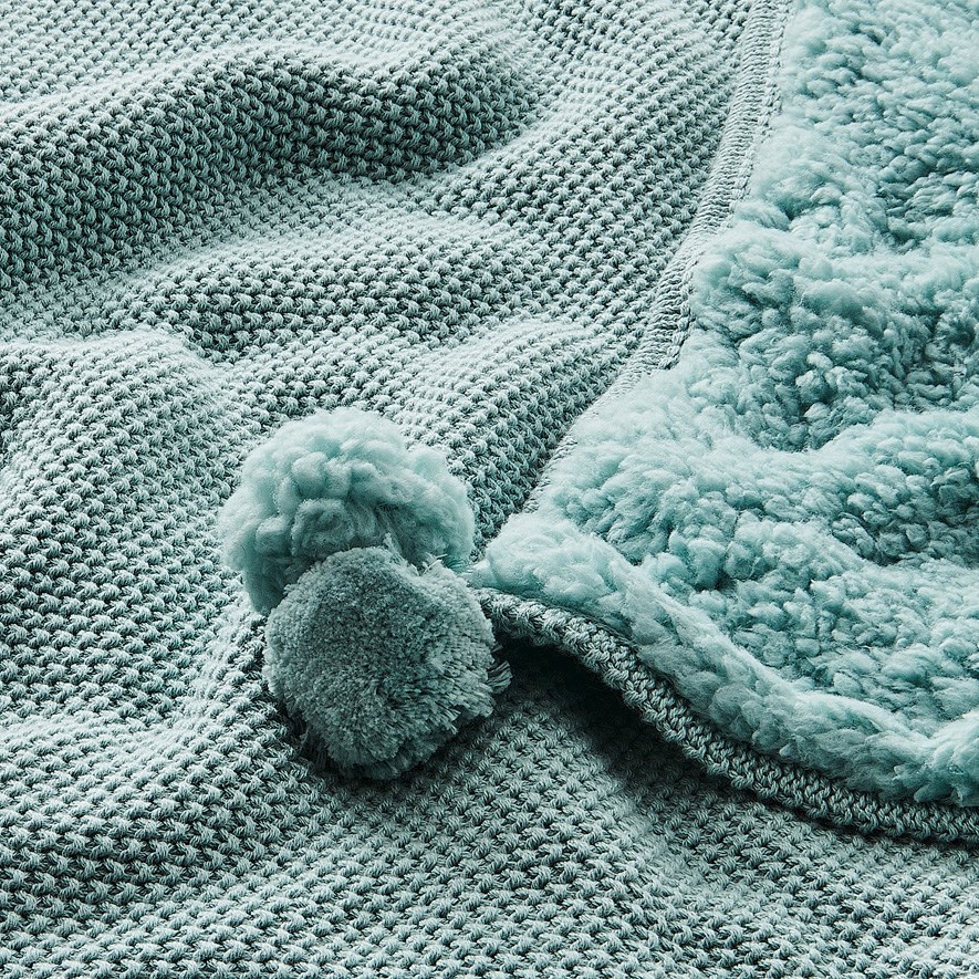 Adairs Baby Mini Moss Stitch Blanket Bedroom Adairs