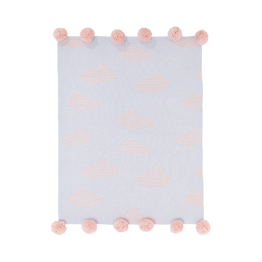 Adairs Baby Cloud Blue Baby Blanket Adairs