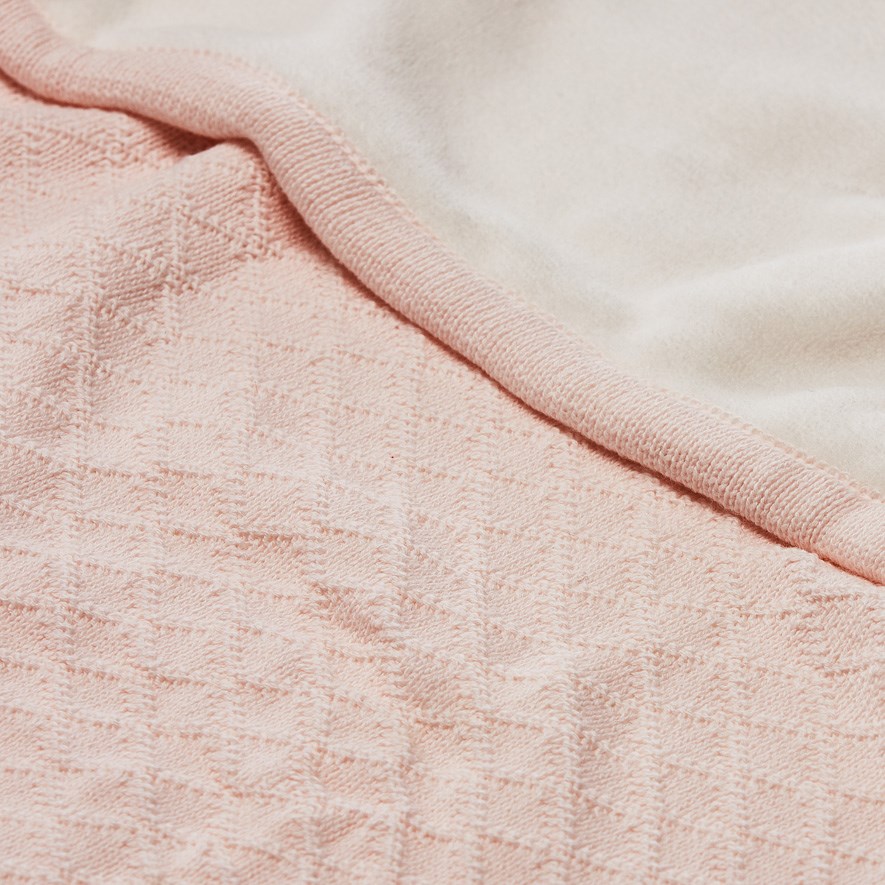 Adairs Baby Soft Pink Baby Blanket Adairs