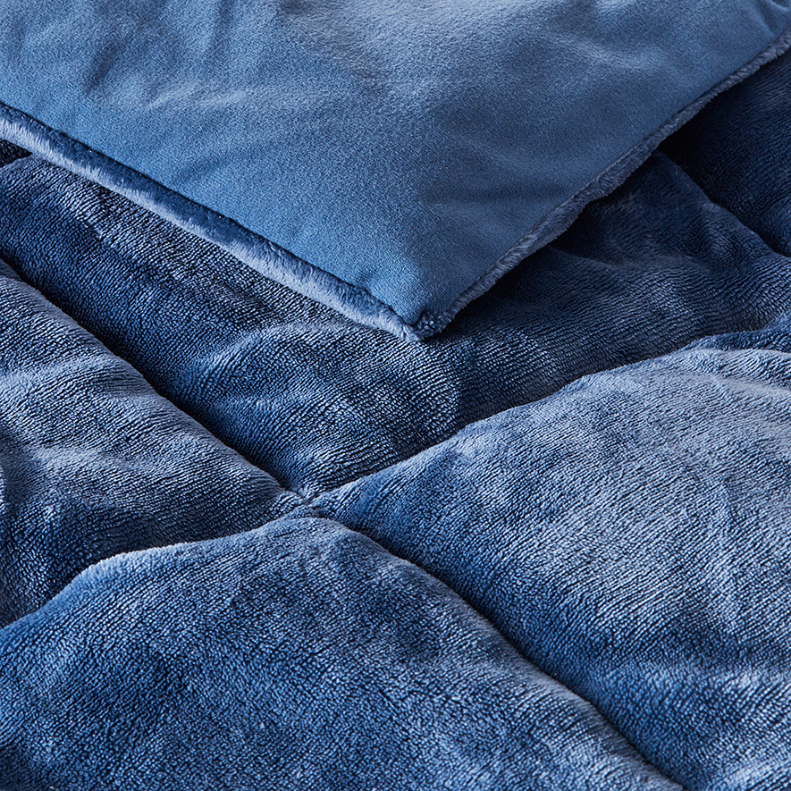 Adairs Kids Super Cuddly Denim Blanket Adairs