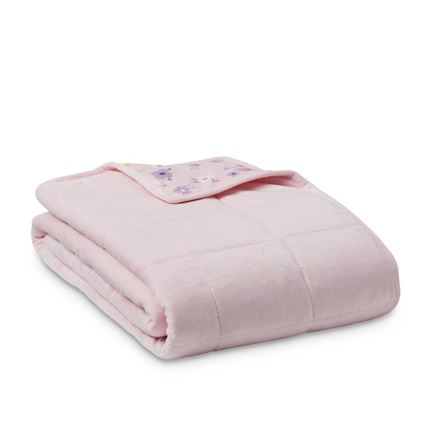 Adairs Kids Printed Florette Weighted Blanket Adairs