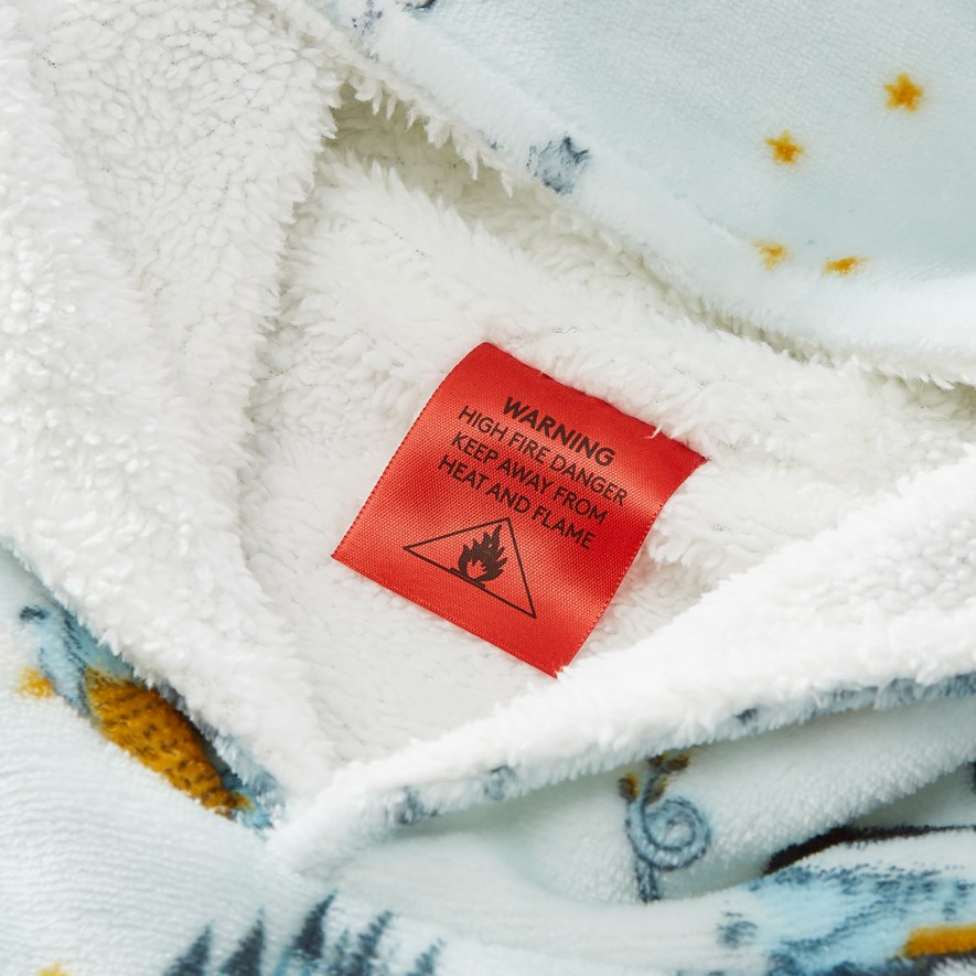 Adairs Kids - Kids Hooded Dragon Tales Blanket | Adairs
