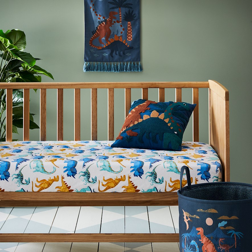 Flannelette cot sheet shop set