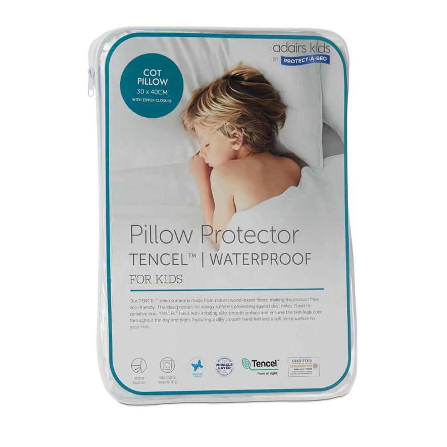 Adairs Kids Tencel Mattress Cot Protector Adairs