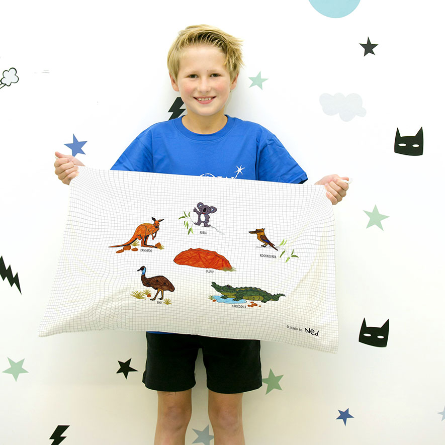 Adairs Kids MakeAWish Pillowcase Australia Adairs