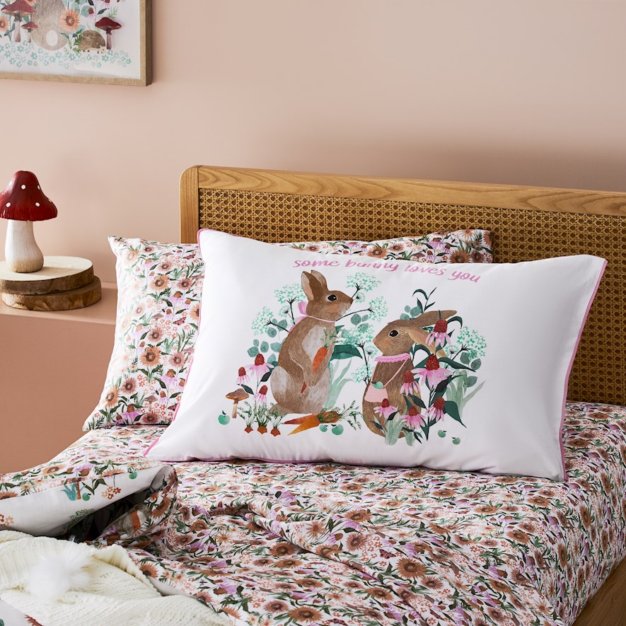 Bunny pillowcase store