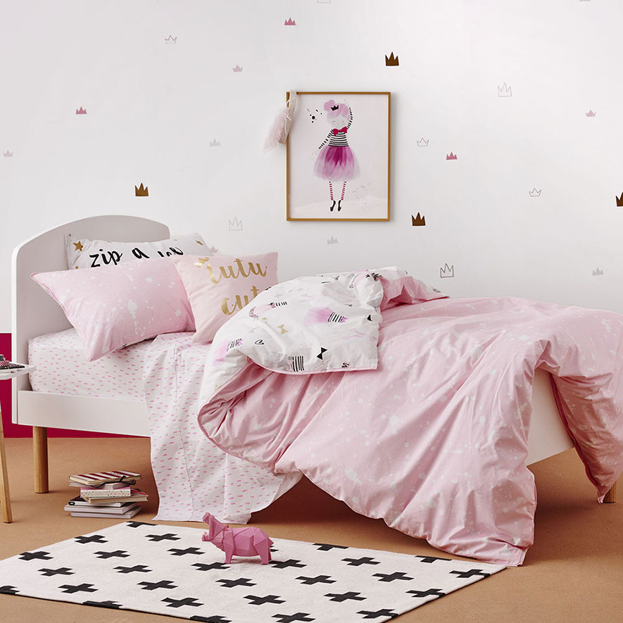 Adairs Kids Tutu Cute Quilt Cover Set Adairs